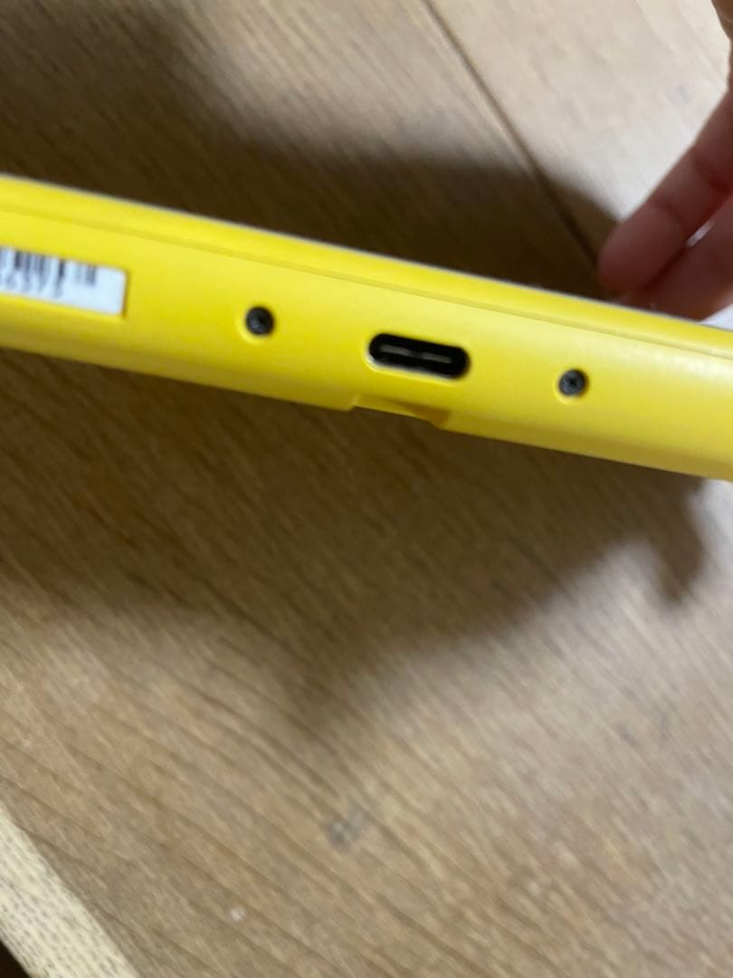 Nintendo Switch Lite イエロー　故障あり