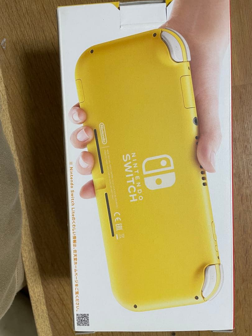 Nintendo Switch Lite イエロー　故障あり