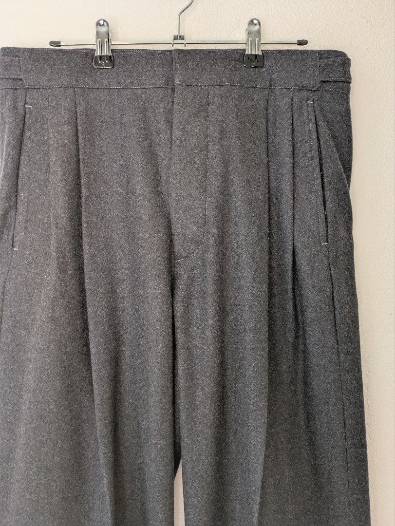 The Clasik 23AW サイドアジャスターワイドスラックス