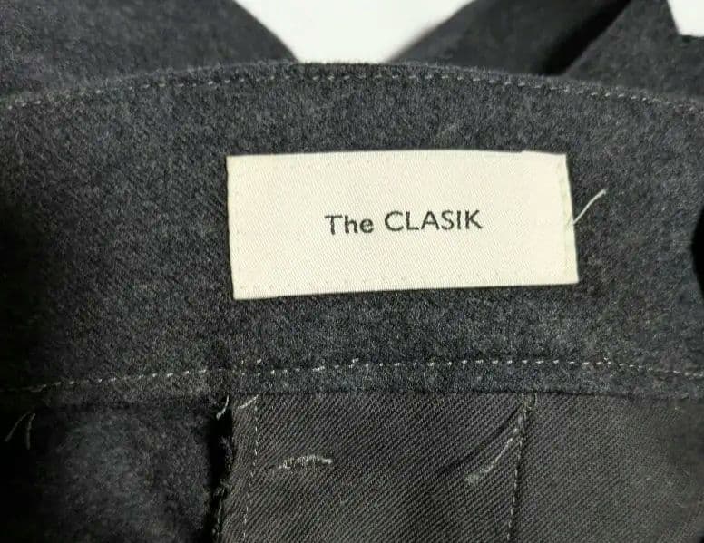The Clasik 23AW サイドアジャスターワイドスラックス