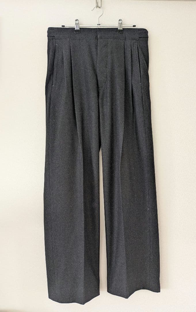 The Clasik 23AW サイドアジャスターワイドスラックス