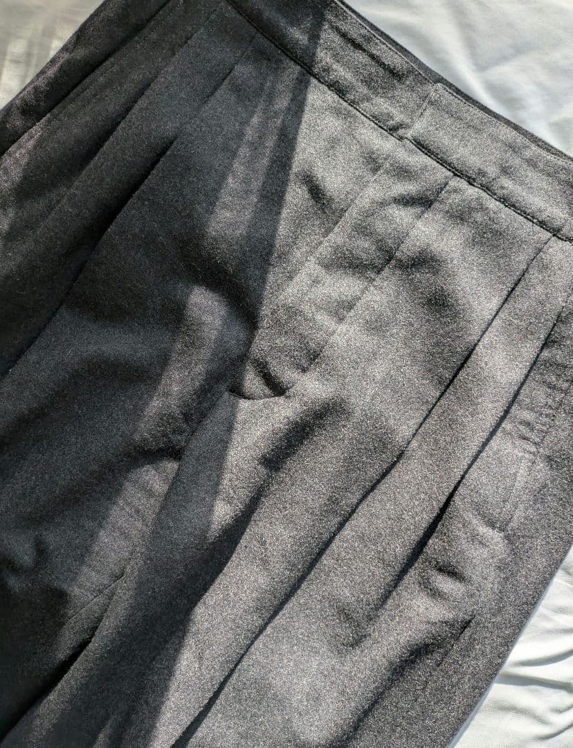 The Clasik 23AW サイドアジャスターワイドスラックス