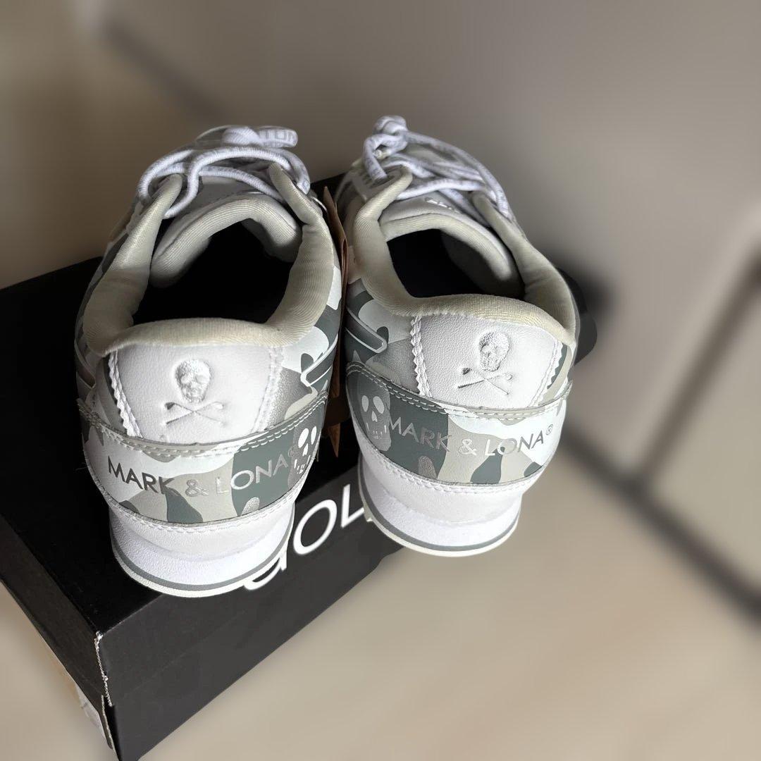 希少品ASICS MARK & LONA カモフラージュ ゴルフシューズキムタク