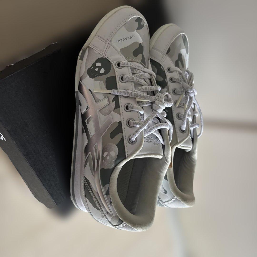 希少品ASICS MARK & LONA カモフラージュ ゴルフシューズキムタク