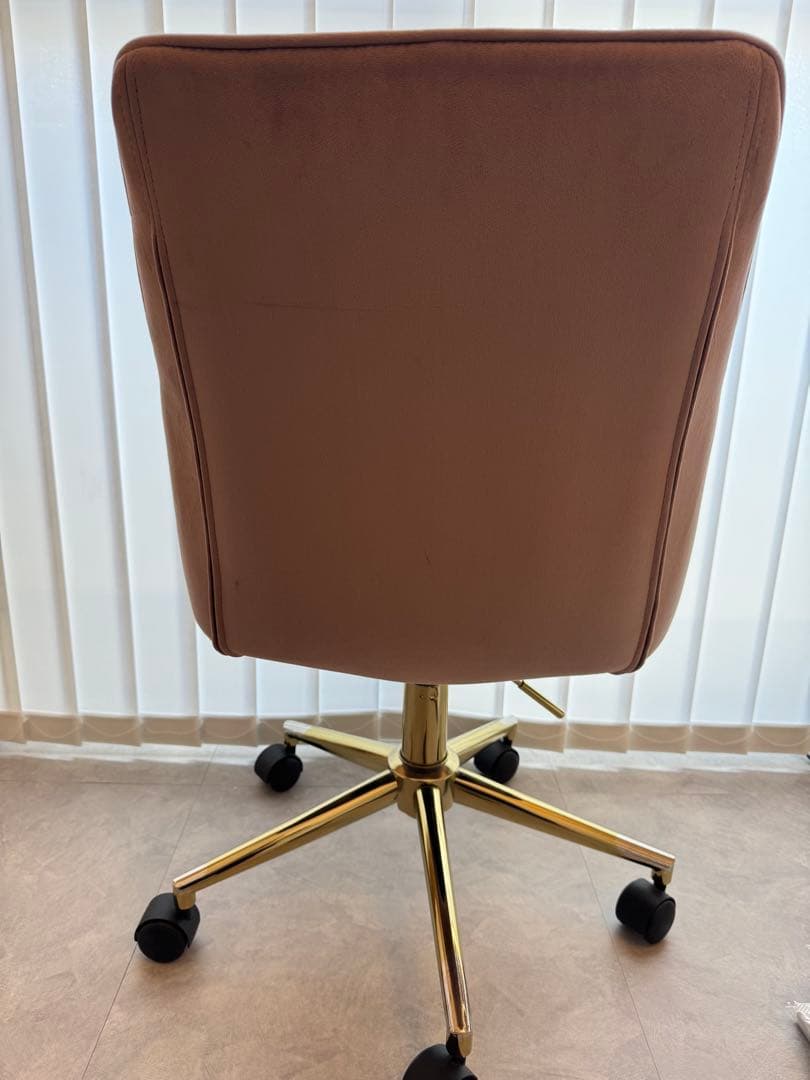 週末価格 フランフラン　エルドラド デスクチェア ハイバック ピンク　美品