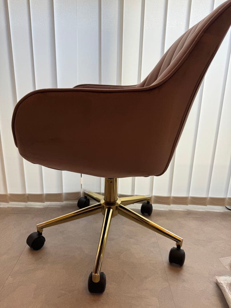 週末価格 フランフラン　エルドラド デスクチェア ハイバック ピンク　美品