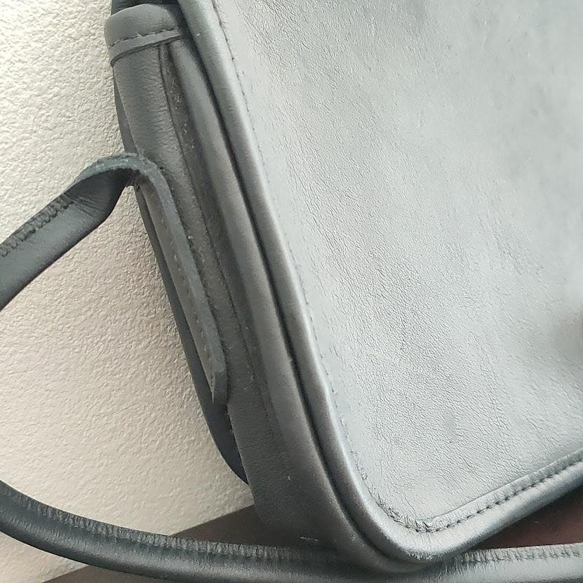 COACH オールドコーチ ショルダーバッグ レザー ターンロック 斜め掛け