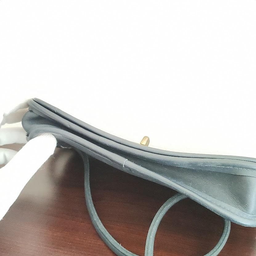 COACH オールドコーチ ショルダーバッグ レザー ターンロック 斜め掛け