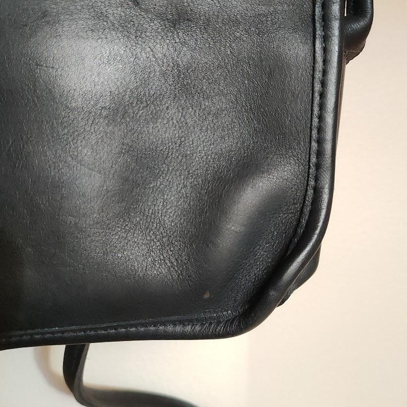 COACH オールドコーチ ショルダーバッグ レザー ターンロック 斜め掛け