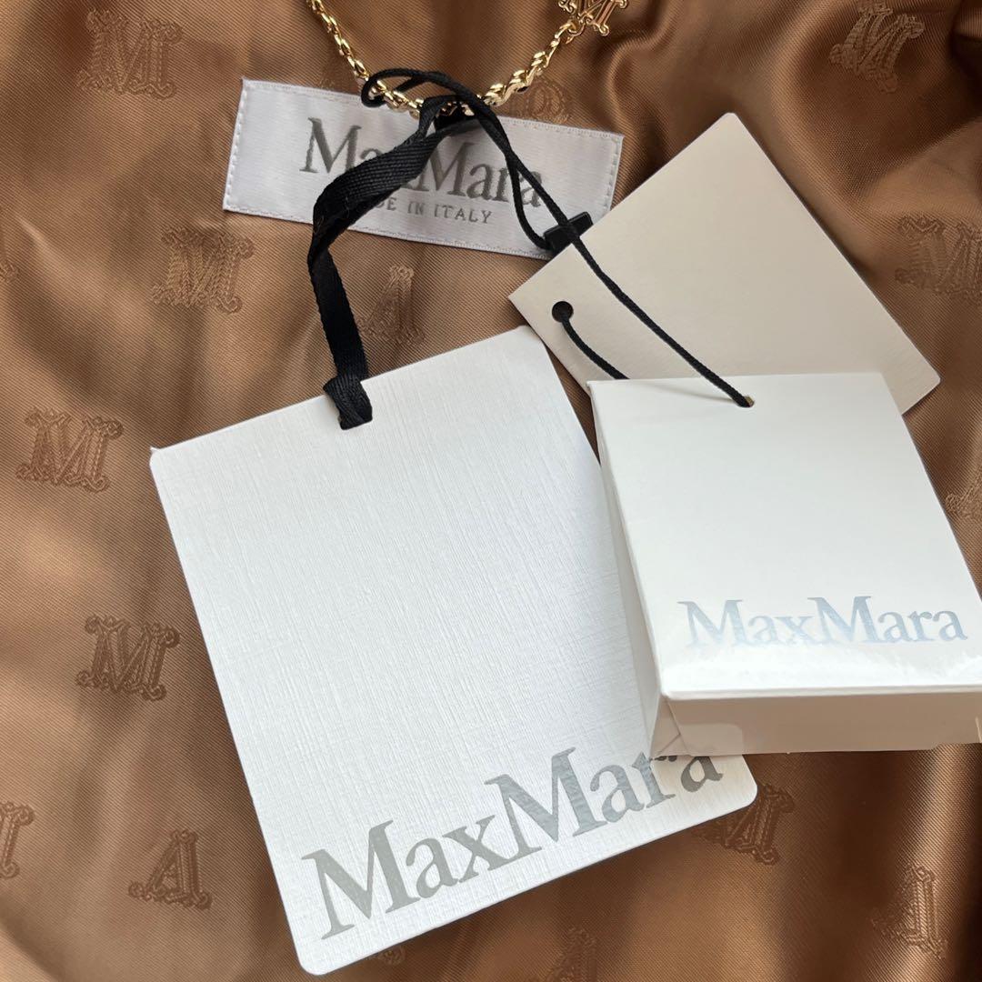 新品未使用✨ マックスマーラ 白タグ テディベア ポンチョ コート キャメル