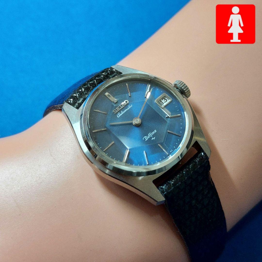 【稼働品】 SEIKO Belfina ベルフィーナ レディース 自動巻き式