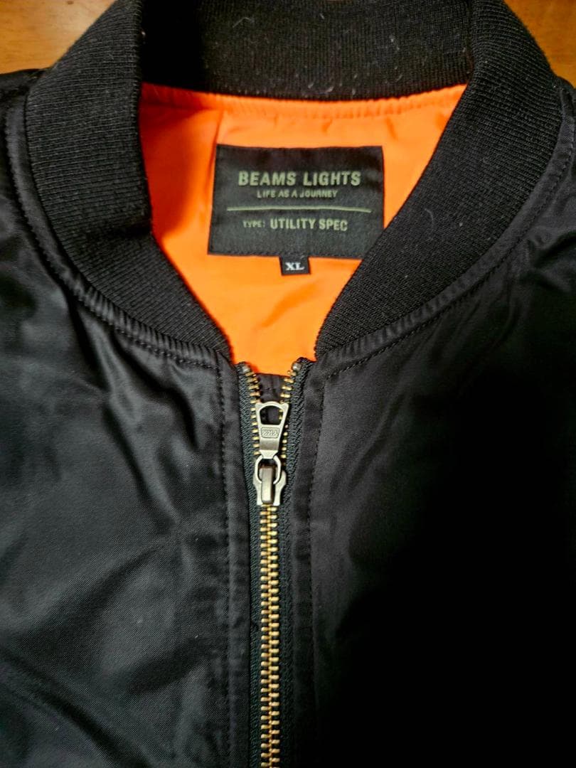 スターズ送料無料　BEAMS LIGHTS MA-1 ジャケット XL