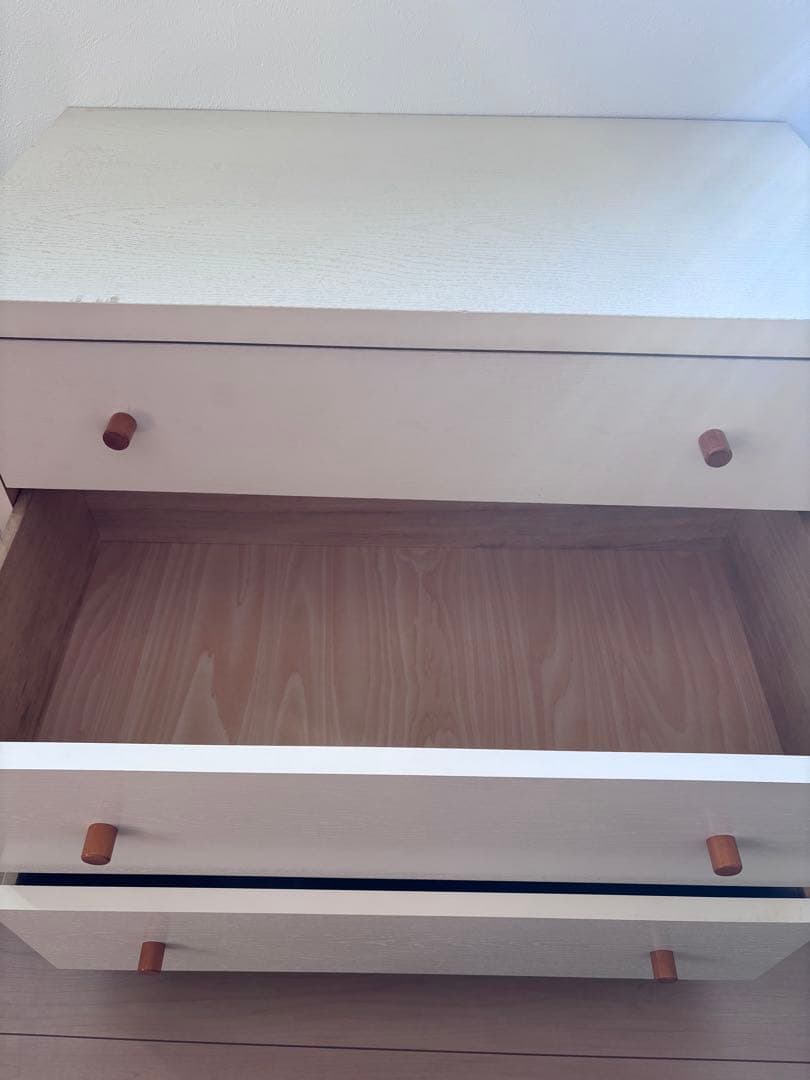 モモナチュラル　LOVE CHEST T75 タンス