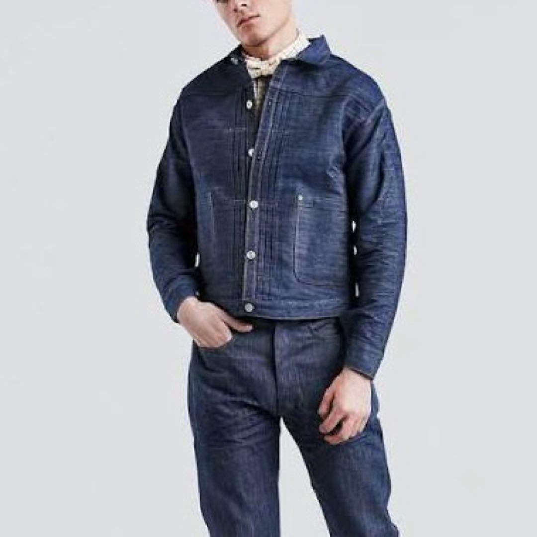 【LVC】 Triple Pleat Blouse デニムジャケット