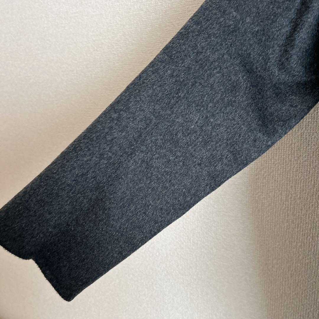 ENFOLD エンフォルド　新品未使用ウールリバーノーカラーコート