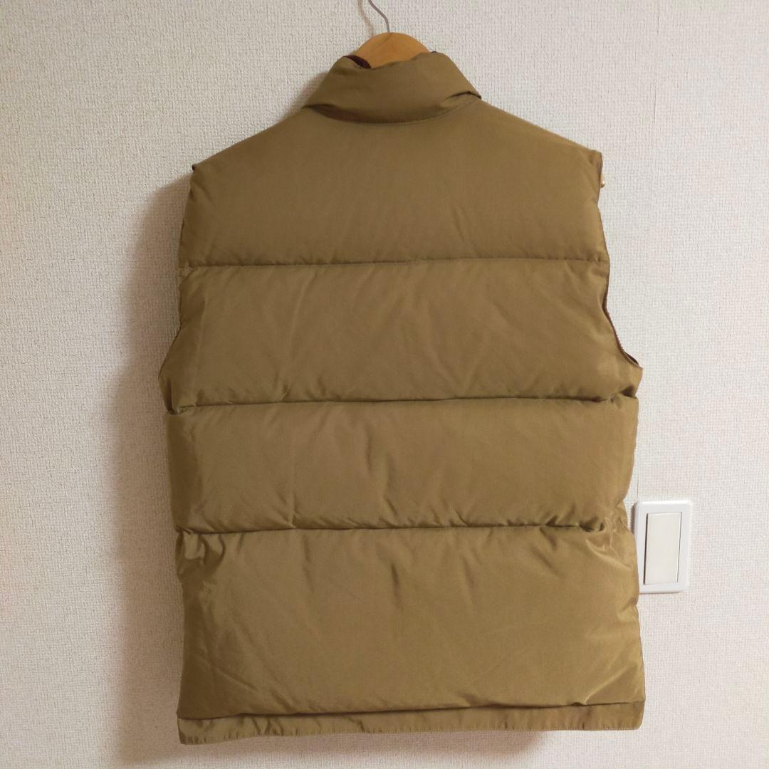 クレセントダウンワークス 希少 リバーシブル コーデュロイ ダウンベスト USA