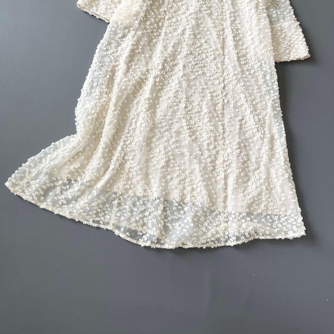 ▼未使用✨美品✨CLANE クラネ スノードットジャガードワンピース ドレス