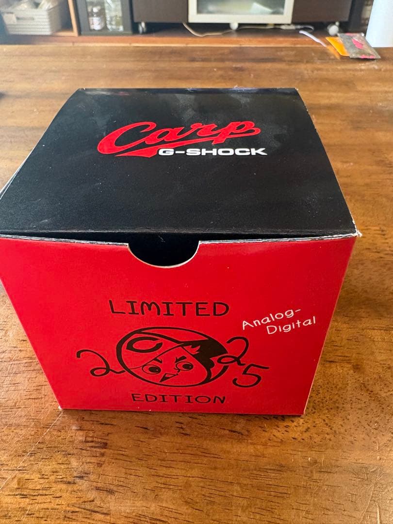G-SHOCK 2025 限定モデル 赤黒