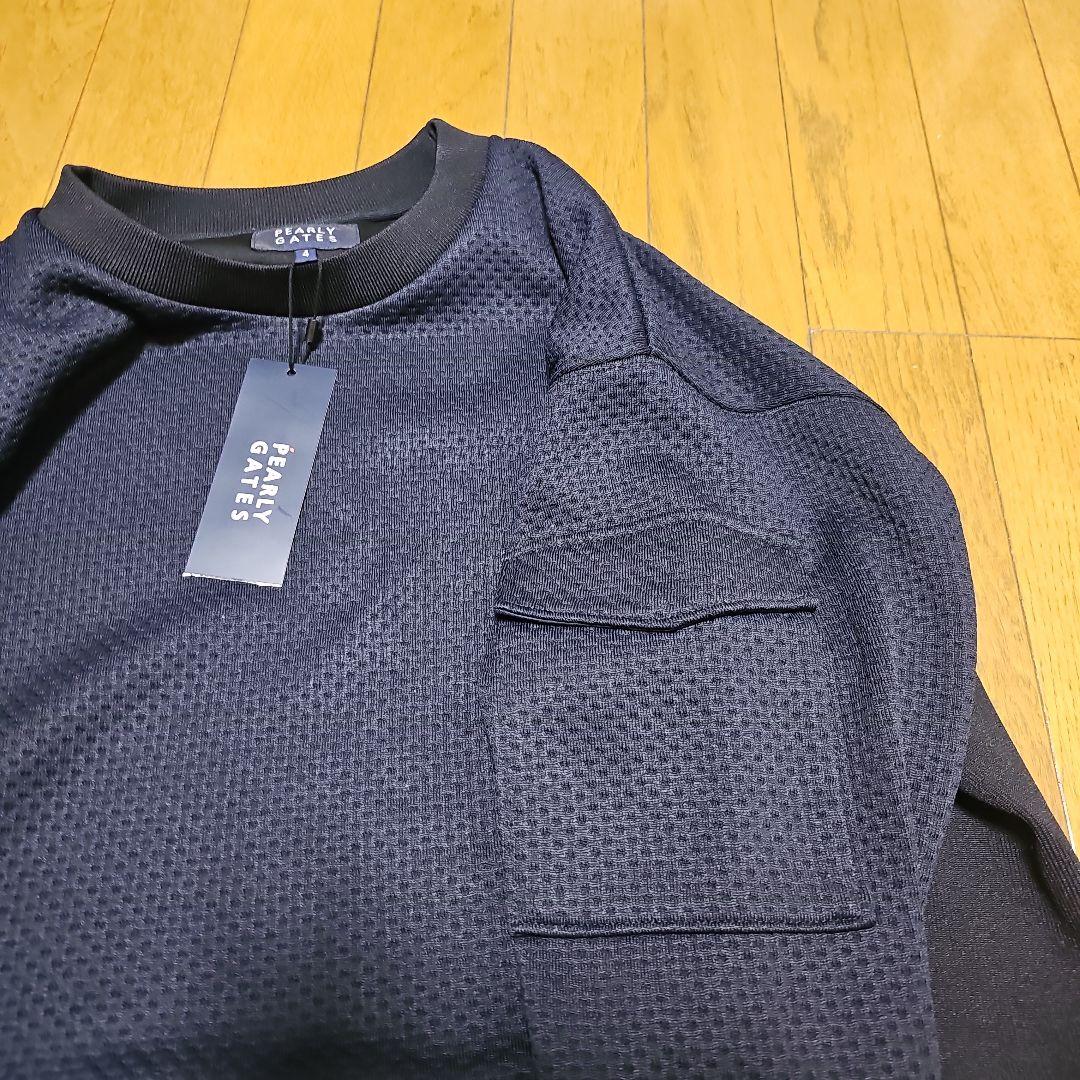 早い者勝ち　最新　極暖　PEARLY GATES メッシュトレーナー ネイビー