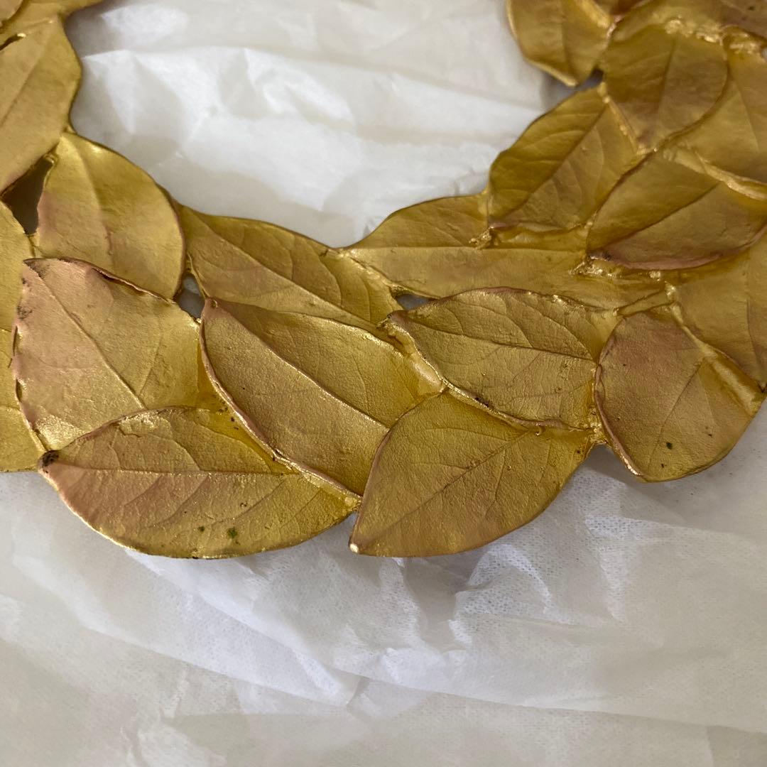 ガンプスギフト　GUMPS ポットスタンド　ローレル　ゴールド