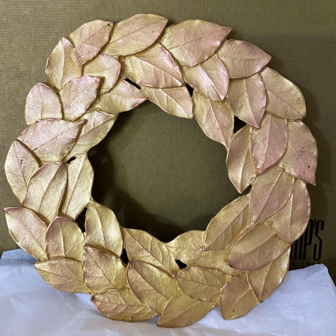 ガンプスギフト　GUMPS ポットスタンド　ローレル　ゴールド