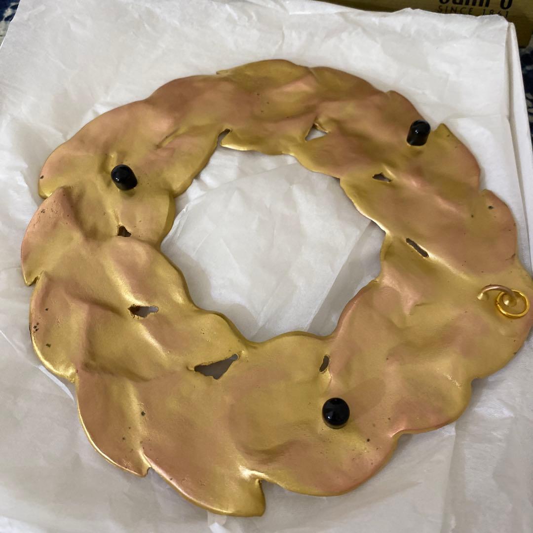 ガンプスギフト　GUMPS ポットスタンド　ローレル　ゴールド