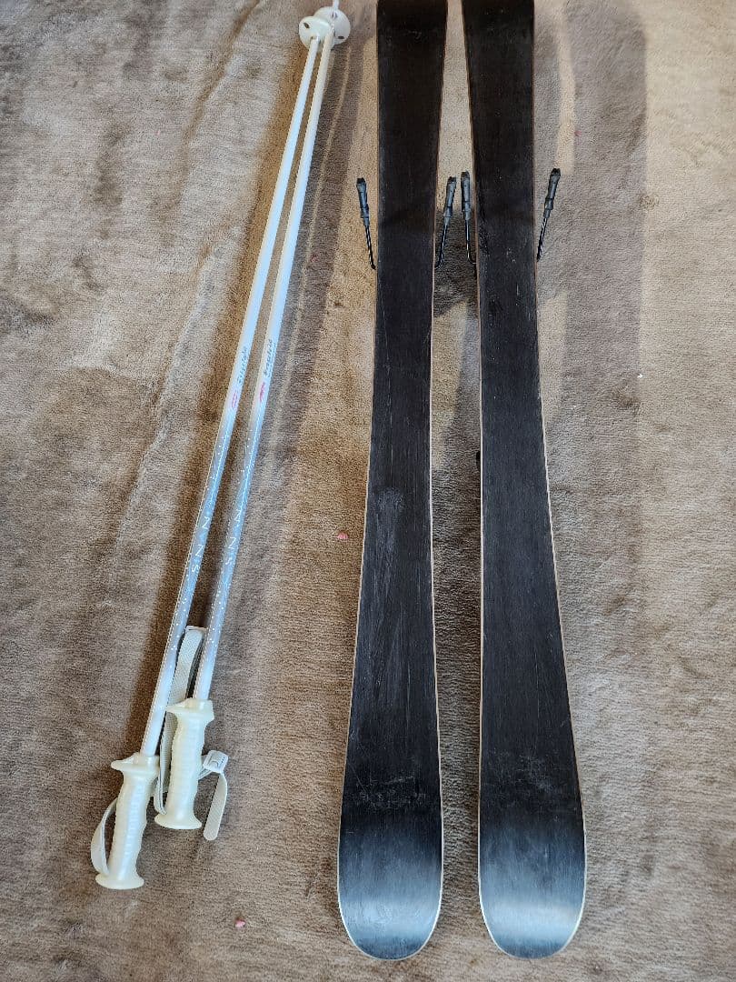 Hartレディースカービンクスキーセット☆ブーツ23.5☆ストック付き