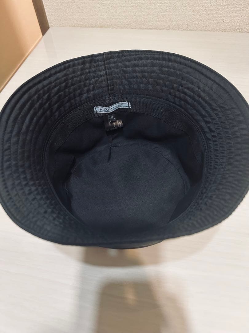 PRADA バケットハット ブラック　M