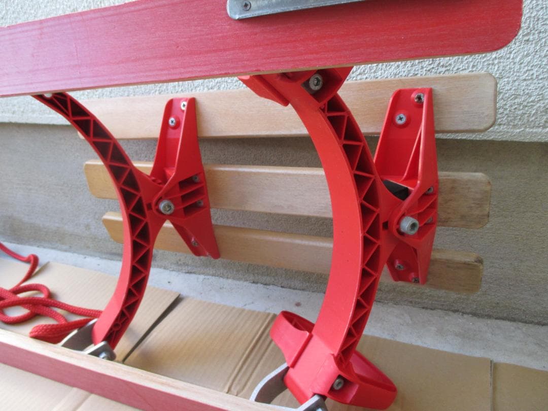 貴重!!　70's　西ドイツ製　Swingrodel　木製ソリ　デッドストック