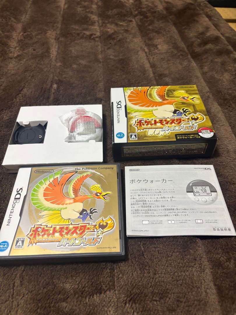 ポケットモンスター ハートゴールド 新品ポケウォーカー付き