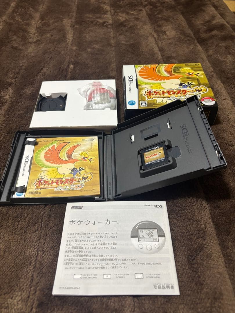ポケットモンスター ハートゴールド 新品ポケウォーカー付き