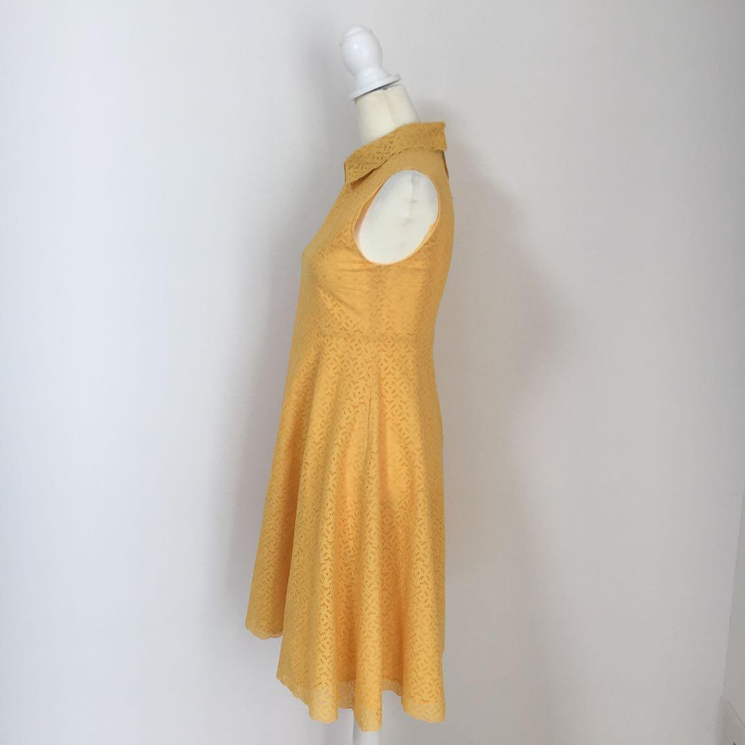 近年未使用　定価19万円　FOXEY フォクシー　ドレス　襟付き　ワンピース