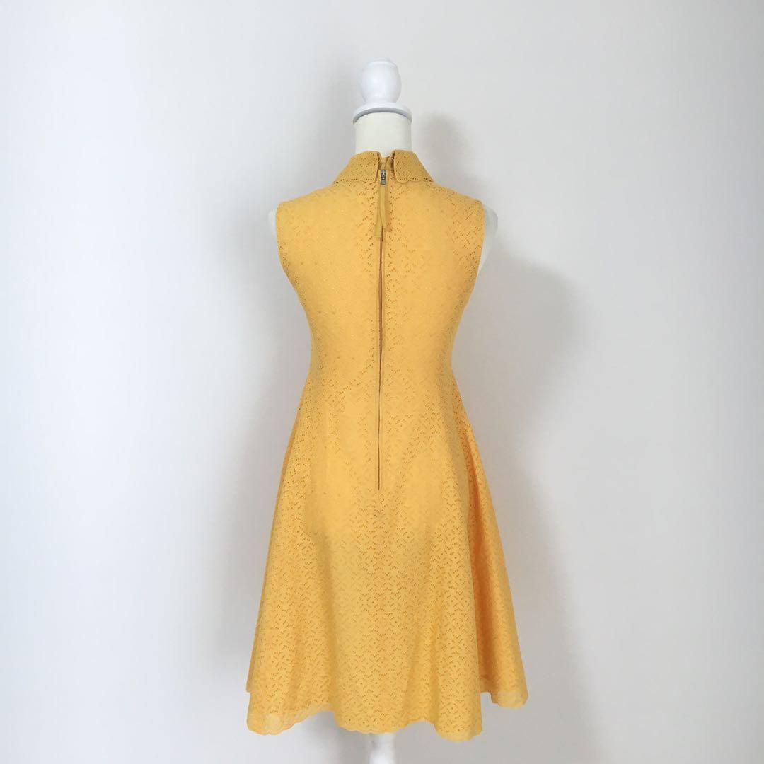 近年未使用　定価19万円　FOXEY フォクシー　ドレス　襟付き　ワンピース