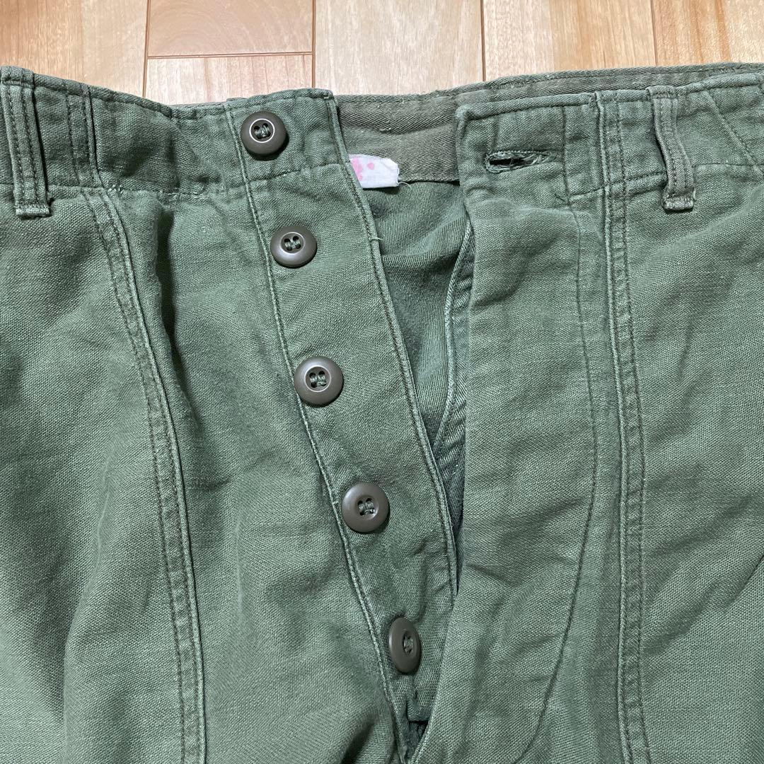 OG-107 ベイカーパンツ ボタンフライ US ARMY ヴィンテージ