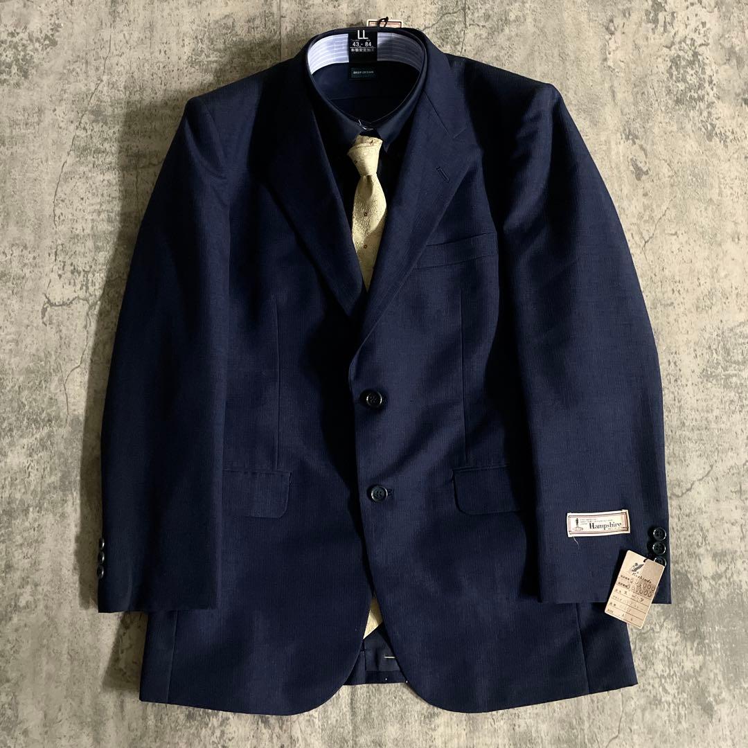 未使用 オッドベスト OLD GUCCI オールドグッチ ネクタイ 濃紺 スーツ