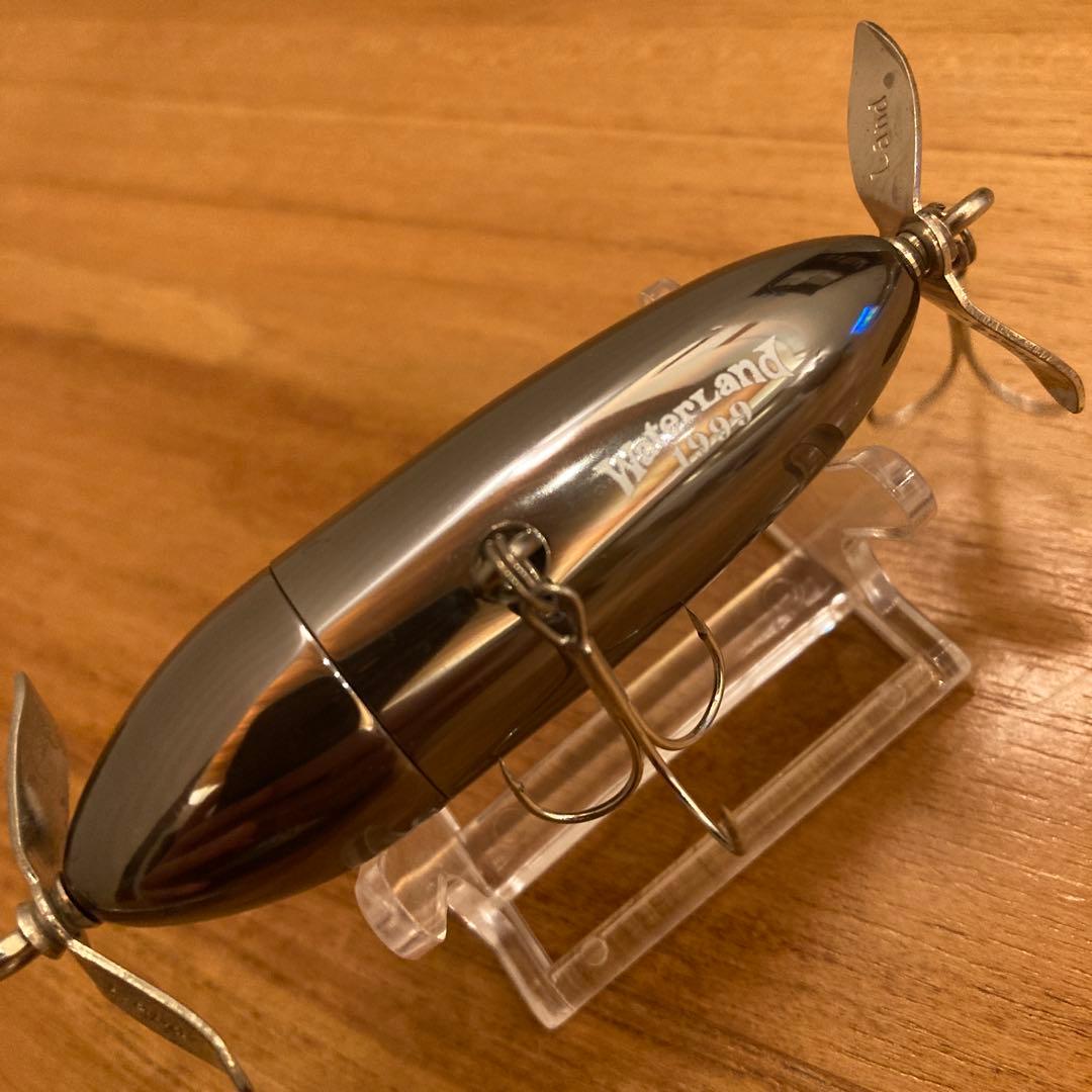 ウォーターランド テクノダブルスイッシャー 7㎝ ⑧ ガンメタリック 美品