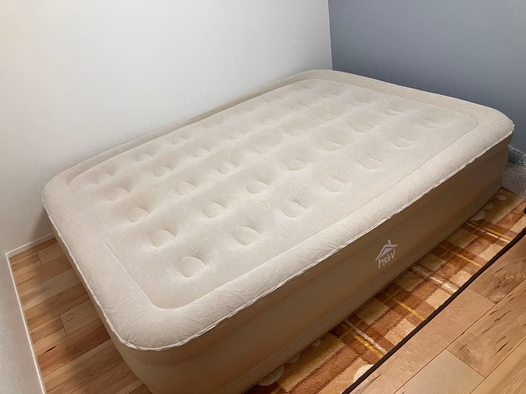 エアーベッド H&W 独自技術 ダブル 電動エアーベッド