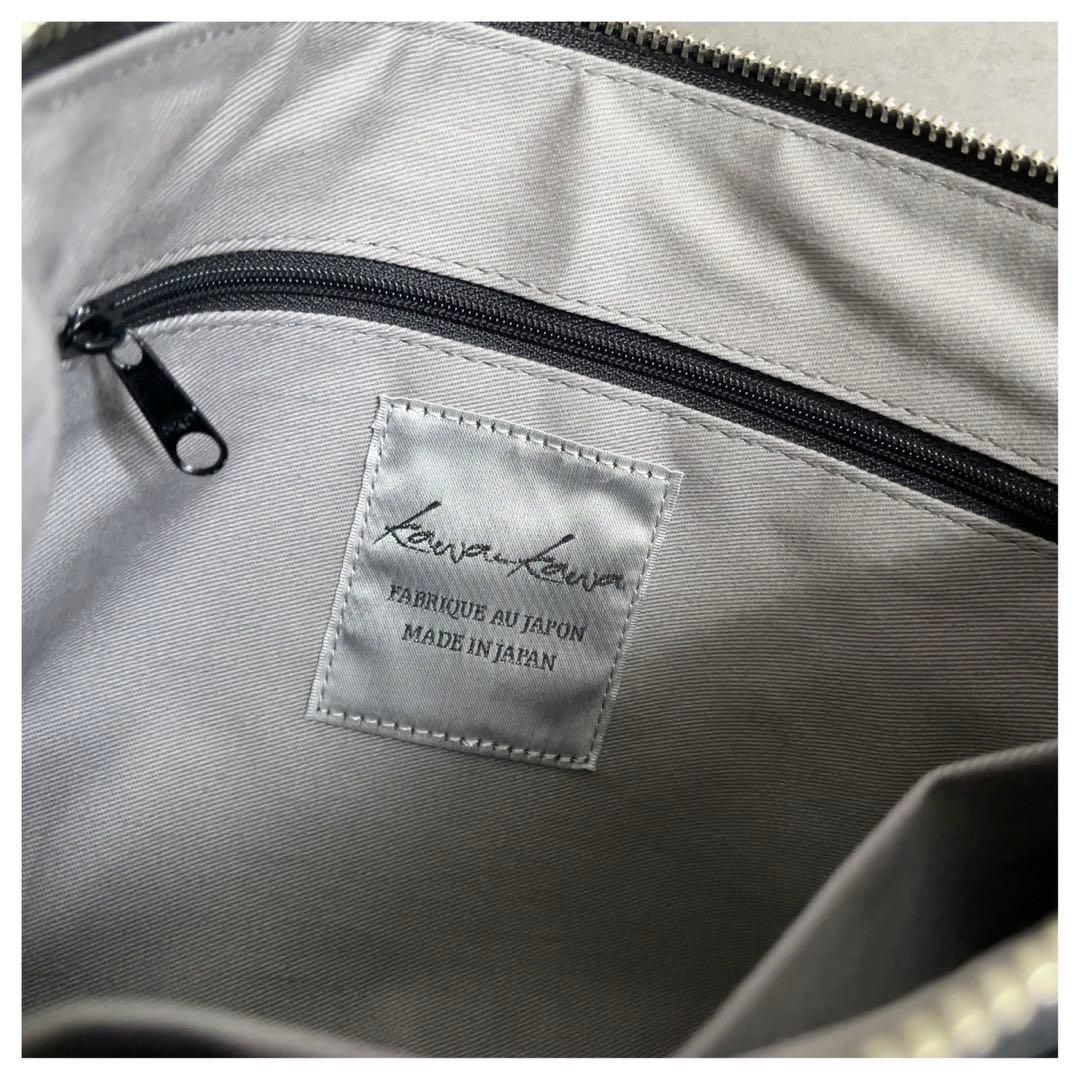 kawakawa サコッシュ ショルダーバッグ 革 レザー 黒 カワカワ