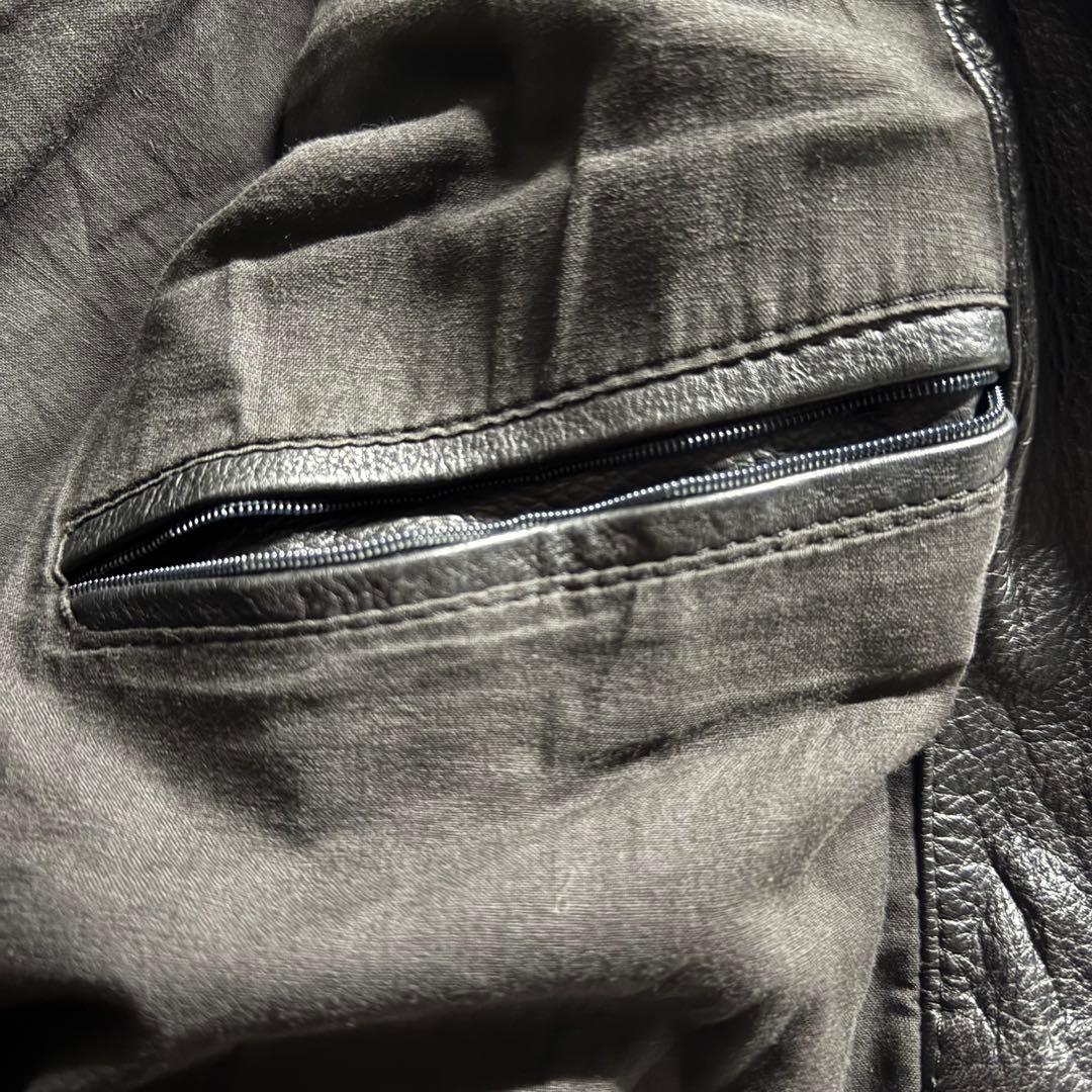 【90s vintage】DAKOTA L フライトジャケット　L 短丈　本革