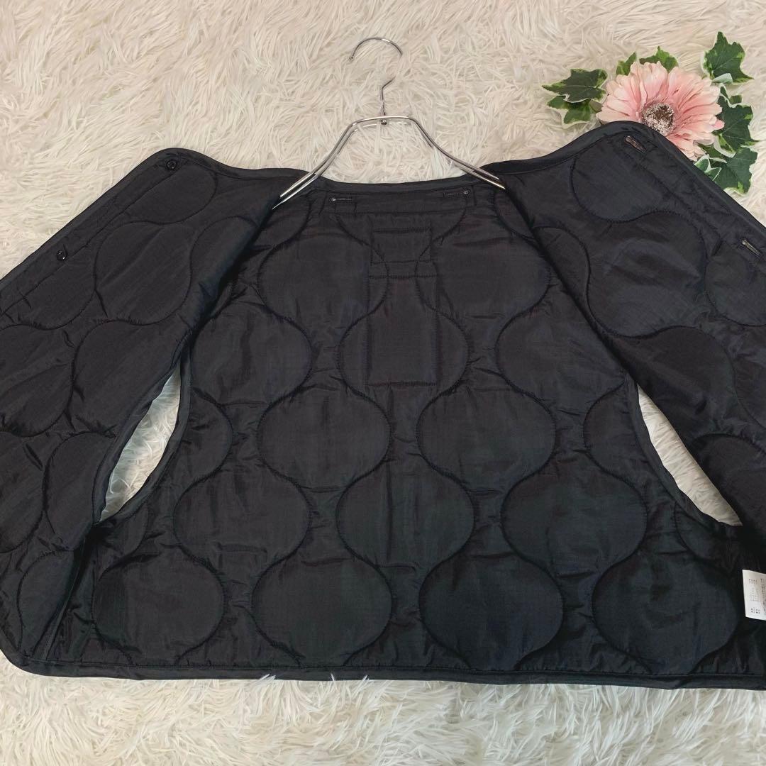 専用♡HYKE【2024年◆QUILTED CROPPED VEST/ベスト】黒