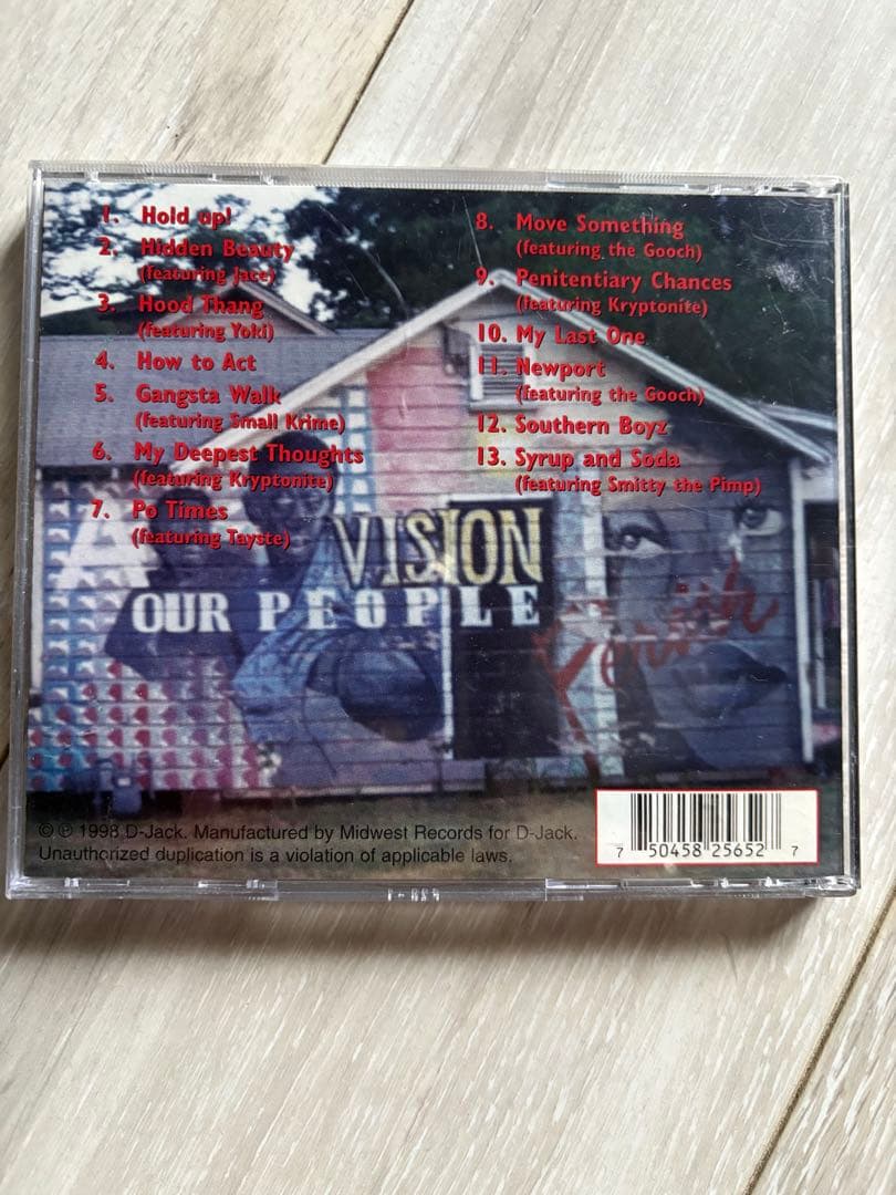 洋楽 D-Jack A Soldier's Mind CD