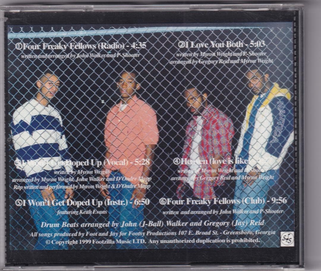 洋楽 P - SHOOTER FOUR FREAKY FELLOWS