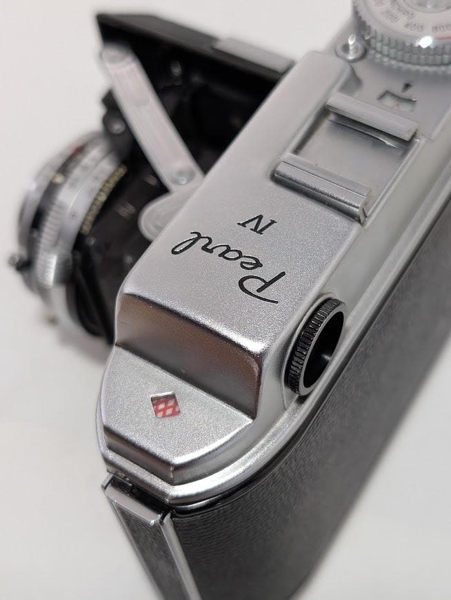 【整備品・美品】KONICA Pearl Ⅳ レンジファインダーフィルムカメラ