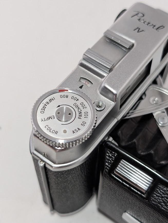 【整備品・美品】KONICA Pearl Ⅳ レンジファインダーフィルムカメラ