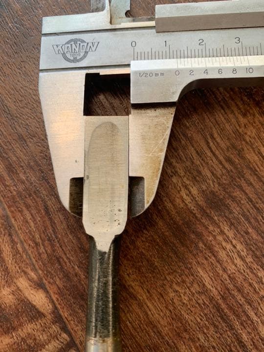 未使用　「龍」彫刻入り追入のみ12mm