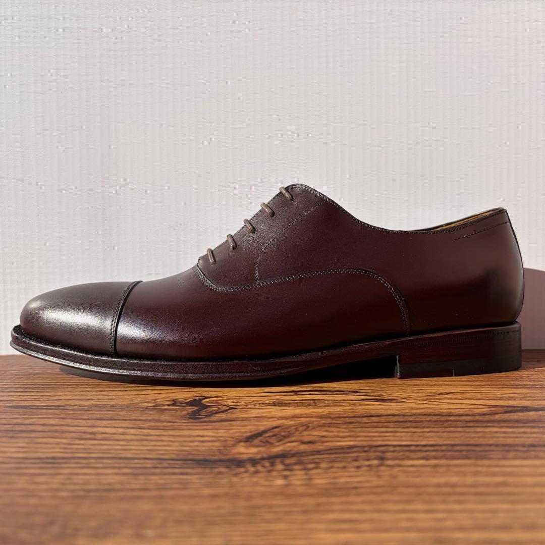 【未使用】ジャランスリウァヤ ストレートチップ 27cm 濃茶 内羽根 革靴