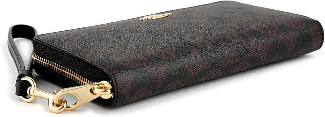 COACH コーチ 長財布 C4452 IMAA8 シグネチャー ブラウン