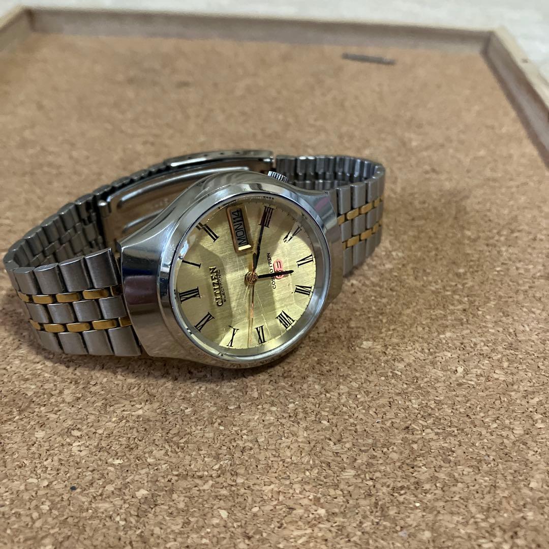 シチズン　コスモトロン　デイデイト　稼動品