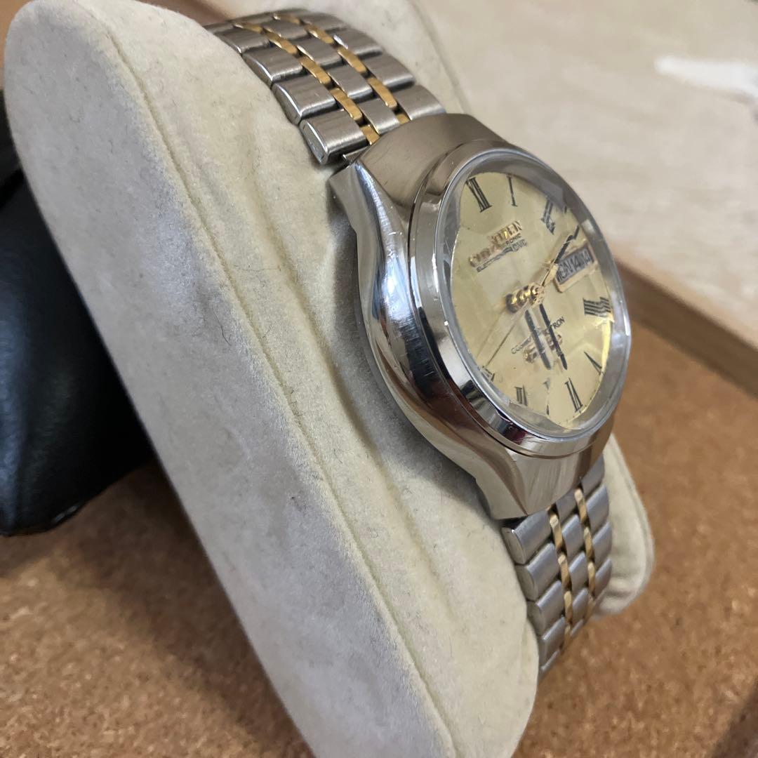 シチズン　コスモトロン　デイデイト　稼動品