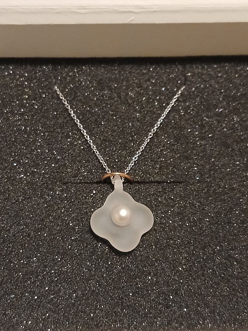 HARIO Lampwork Factory ペンダントHANA S フロスト